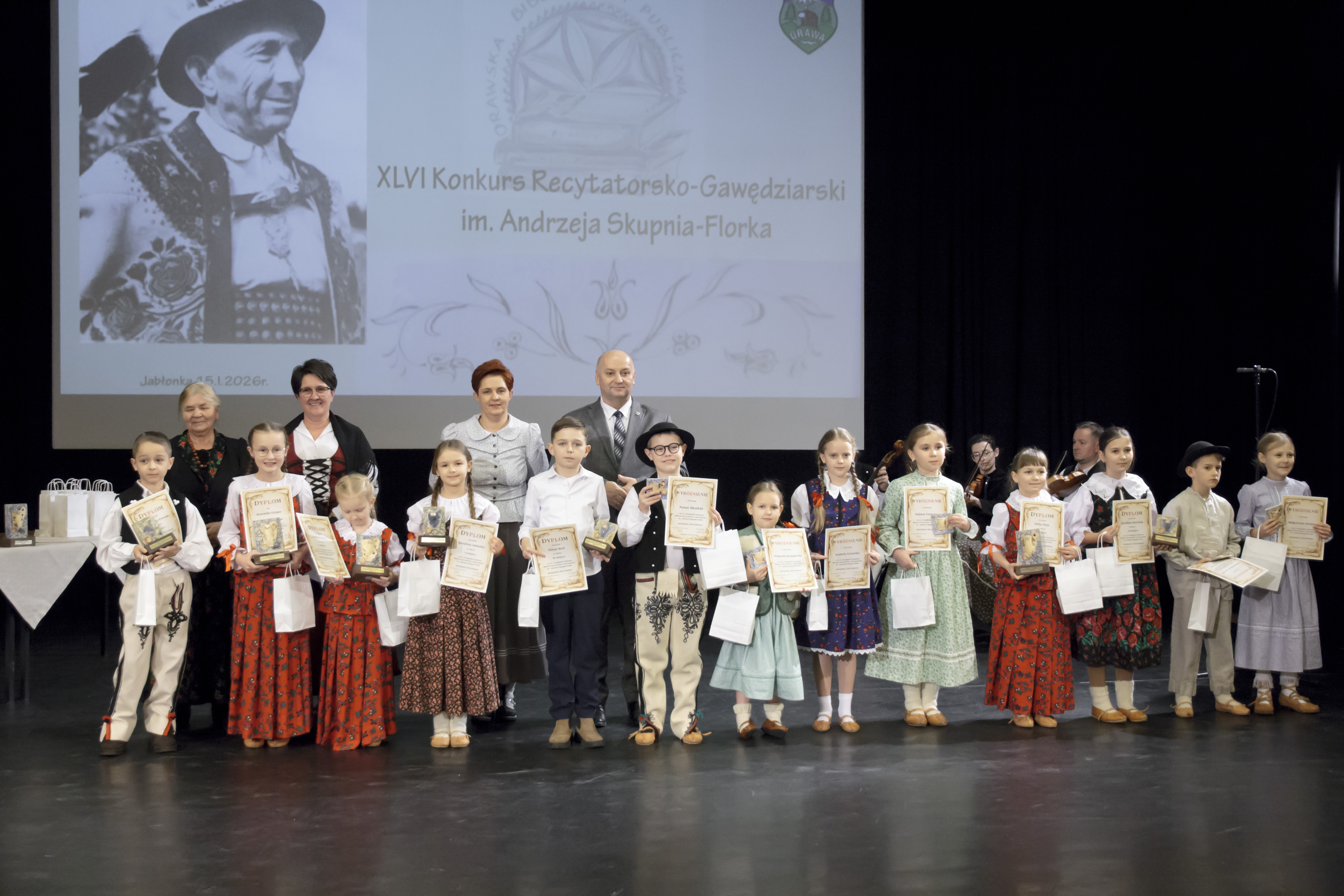 Finał XLVI Gminnego Przeglądu Recytatorów i Gawędziarzy im. A. Skupnia Florka 